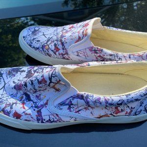Bucketfeet slip on sneakers, size 10 (41)